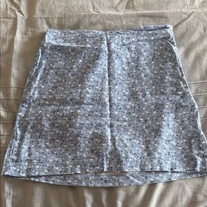 Abercrombie & Fitch Floral Blue Women's Skirt